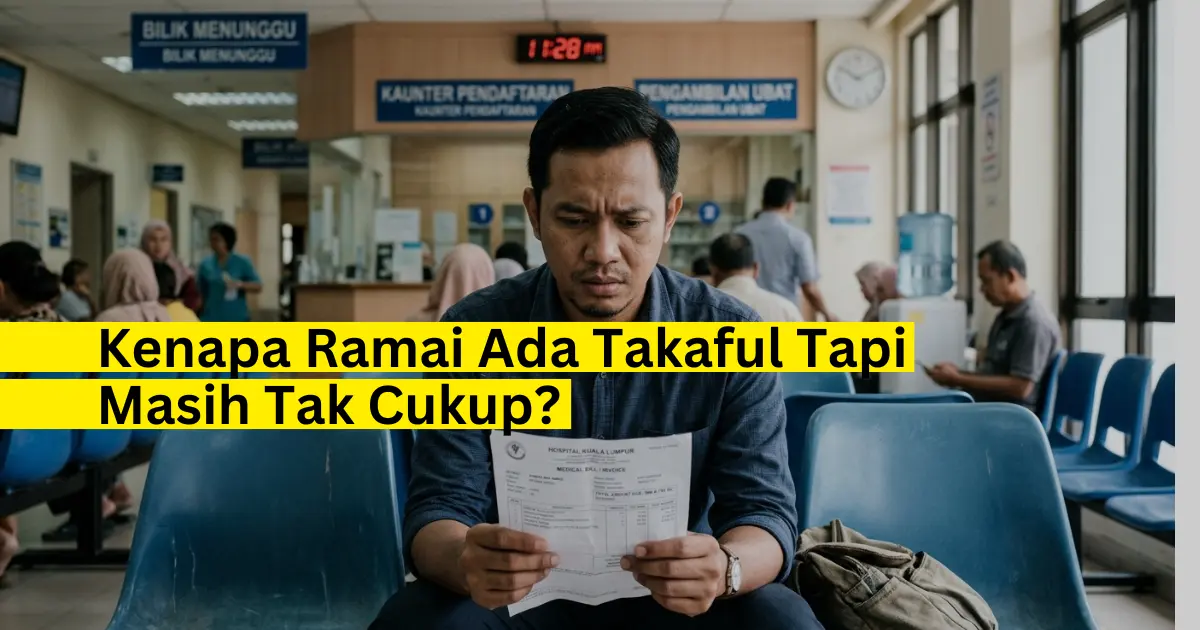 takaful tak cukup perlindungan terpaksa ke hospital kerajaan